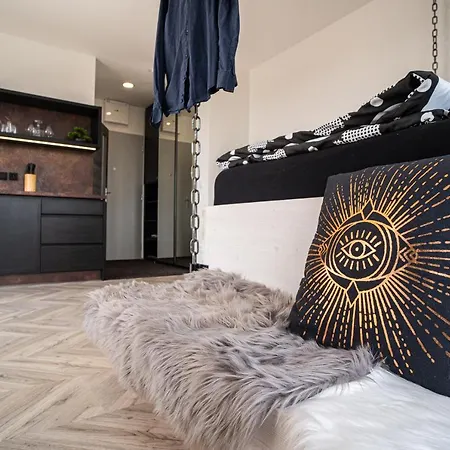 Zeppelin Studio With An Industrial View - Apartment